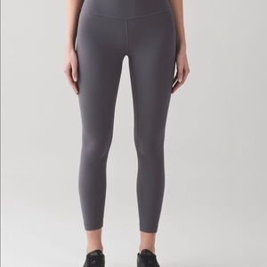 Lululemon Align 7/8 Dark Carbon Size 2
